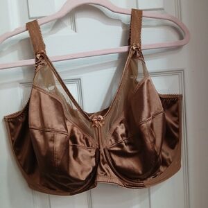 Goddess Women's Plus Size 42K Keira Banded Underwire Bra Style  GD6090 Brown S